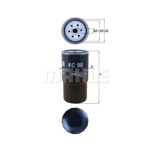 Kraftstofffilter KNECHT KC 98 f&uuml;r BMW