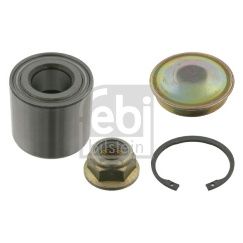 Febi Bilstein 24781 Radlagersatz mit Achsmutter, Sicherungsring und Staubkappe , 1 St&uuml;ck