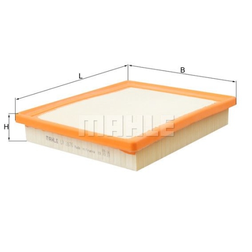 Luftfilter KNECHT LX 2870 f&uuml;r TOYOTA