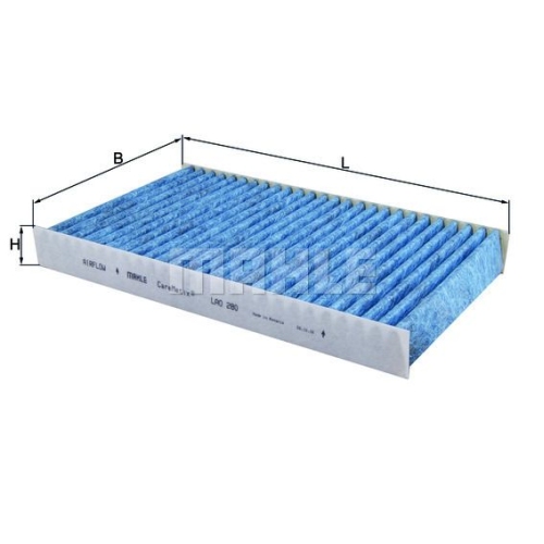 Filter, Innenraumluft KNECHT LAO 280 CareMetix&reg; f&uuml;r LAND ROVER