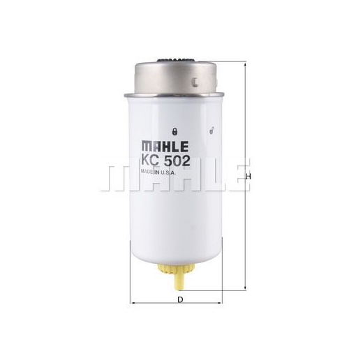 Kraftstofffilter KNECHT KC 502 f&uuml;r FORD