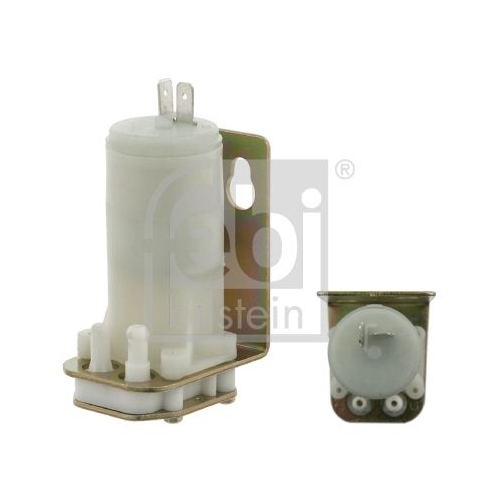 Febi Bilstein 11581 Waschwasserpumpe f&uuml;r Scheiben- und Scheinwerferreinigungsanlage , 1 St&uuml;ck