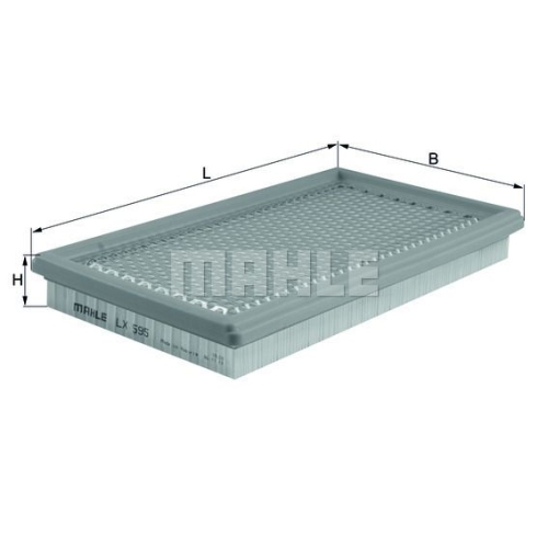 Luftfilter KNECHT LX 595 f&uuml;r MAZDA