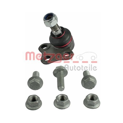 Trag-/F&uuml;hrungsgelenk METZGER 57002018 KIT + f&uuml;r NISSAN OPEL RENAULT