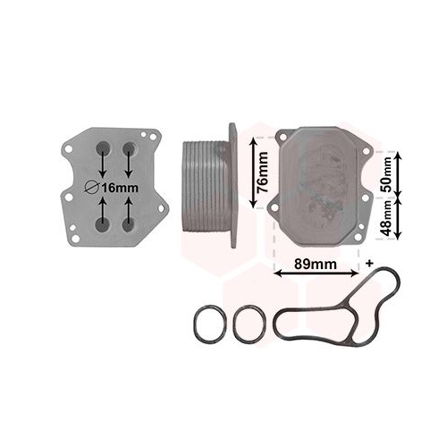 &Ouml;lk&uuml;hler, Motor&ouml;l VAN WEZEL 40003400 *** IR PLUS *** f&uuml;r FORD CITRO&Euml;N/PEUGEOT