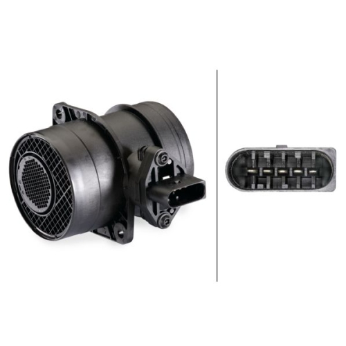 Luftmassenmesser HELLA 8ET 009 142-571 f&uuml;r AUDI FORD SEAT SKODA VW
