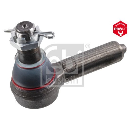 Febi Bilstein 02953 Spur- / Lenkstangenendst&uuml;ck mit Kronenmutter und Splint , 1 St&uuml;ck