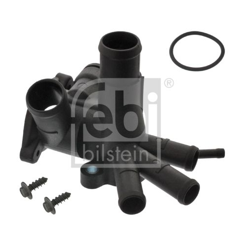 Febi Bilstein 18248 K&uuml;hlwasserflansch f&uuml;r Zylinderkopf mit Schraubensatz , 1 St&uuml;ck