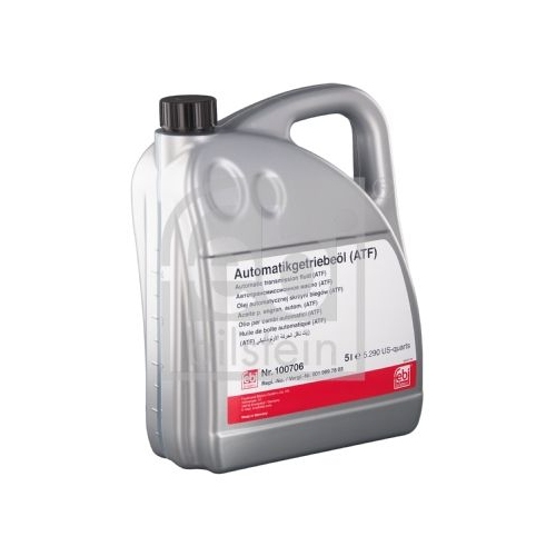 Febi Bilstein 1x 5l 100706 Automatikgetriebe&ouml;l (ATF)
