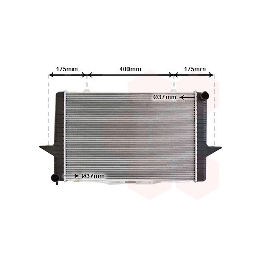 K&uuml;hler, Motork&uuml;hlung VAN WEZEL 59002063 f&uuml;r VOLVO