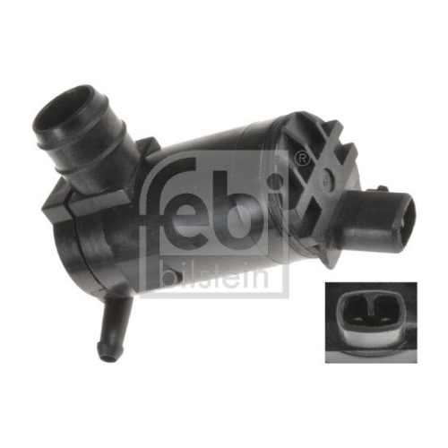 Febi Bilstein 109268 Waschwasserpumpe f&uuml;r Scheibenreinigungsanlage, 1 St&uuml;ck