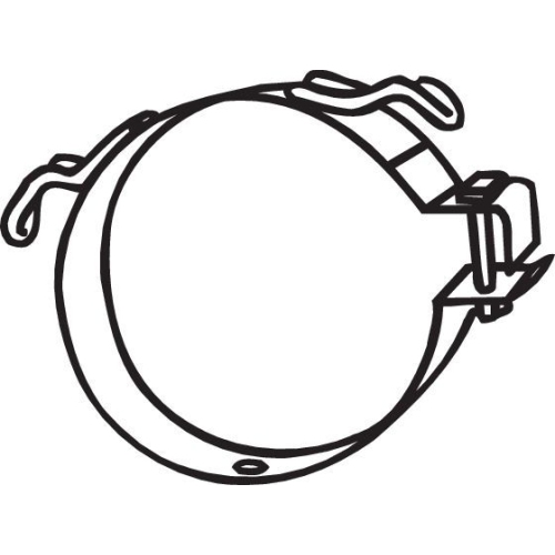 Halter, Abgasanlage BOSAL 251-943 f&uuml;r VOLVO