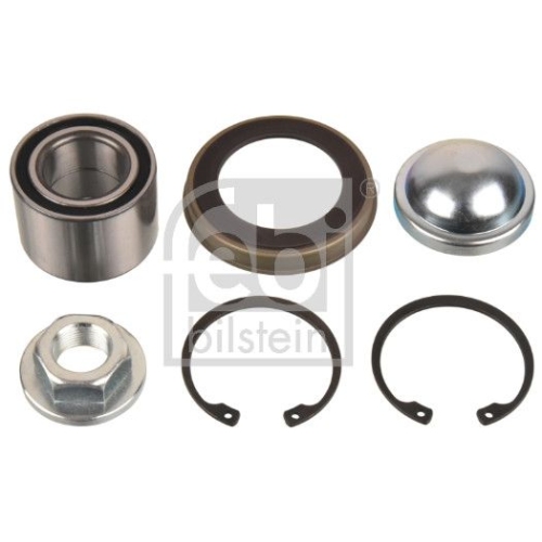 Febi Bilstein 174614 Radlagersatz mit Achsmutter und Sicherungsring, 1 St&uuml;ck