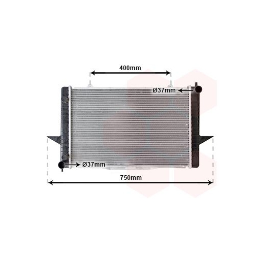 K&uuml;hler, Motork&uuml;hlung VAN WEZEL 59002118 f&uuml;r VOLVO