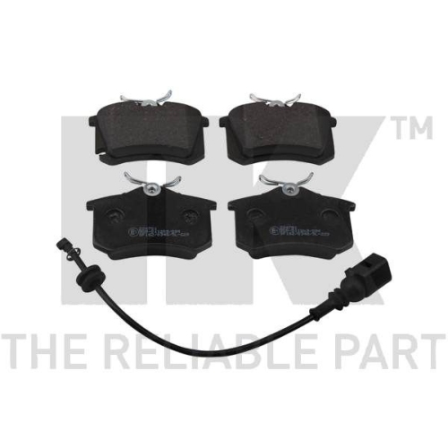 Bremsbelagsatz, Scheibenbremse NK 224781 f&uuml;r SEAT VW, Hinterachse