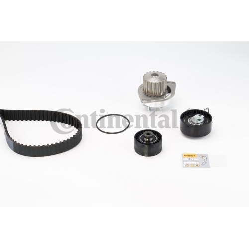 Wasserpumpe + Zahnriemensatz CONTINENTAL CTAM CT1065WP2 f&uuml;r CITRO&Euml;N PEUGEOT