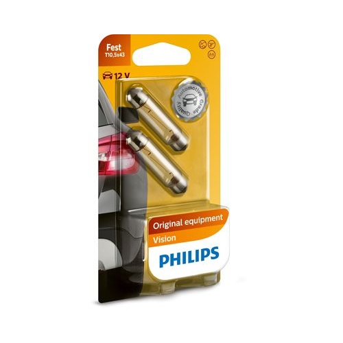 Gl&uuml;hlampe PHILIPS 12866B2 f&uuml;r, hinten, mitte, seitlicherEinbau, vorne