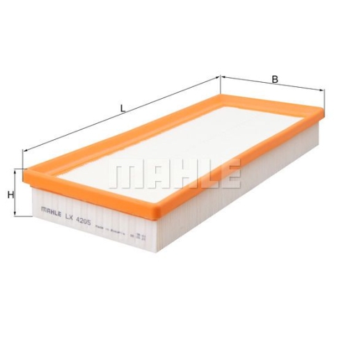 Luftfilter KNECHT LX 4205 f&uuml;r MERCEDES-BENZ