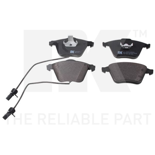 Bremsbelagsatz, Scheibenbremse NK 224782 f&uuml;r AUDI SEAT, Vorderachse