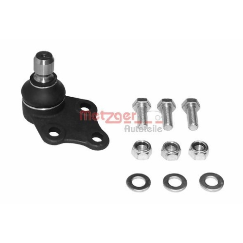 Trag-/F&uuml;hrungsgelenk METZGER 57018118 KIT + f&uuml;r MERCEDES-BENZ, Vorderachse links