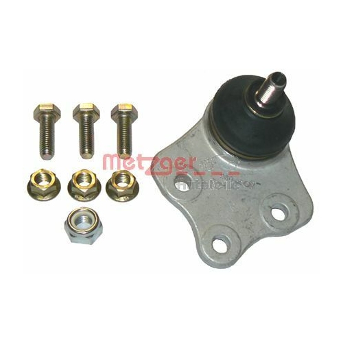 Trag-/F&uuml;hrungsgelenk METZGER 57018618 KIT + f&uuml;r MERCEDES-BENZ, Vorderachse links