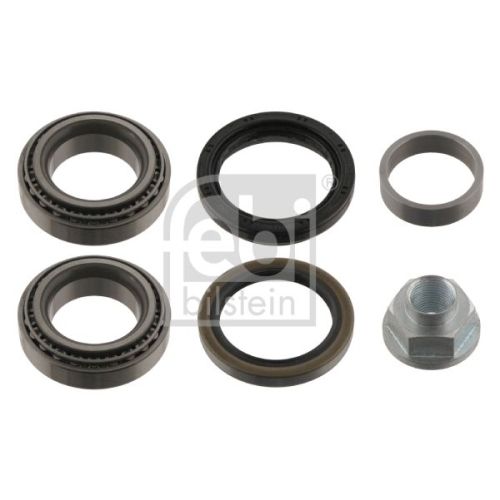 Febi Bilstein 31453 Radlagersatz mit Wellendichtring und Achsmutter , 1 St&uuml;ck