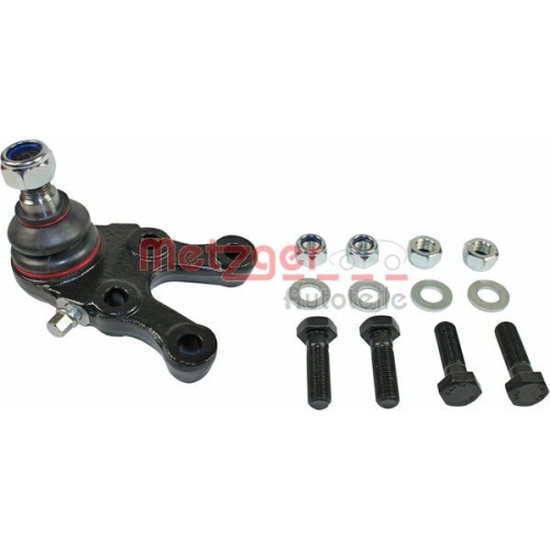 Trag-/F&uuml;hrungsgelenk METZGER 57018811 KIT + f&uuml;r MITSUBISHI, Vorderachse unten