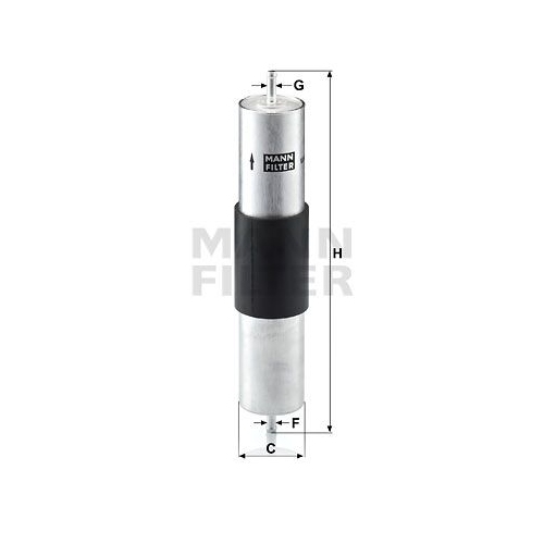 Kraftstofffilter MANN-FILTER WK 516/1 f&uuml;r BMW GENERAL MOTORS