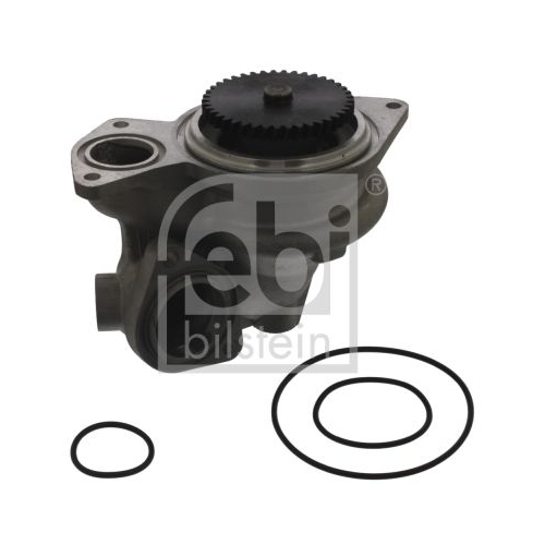 Febi Bilstein 1x 39886 Wasserpumpe mit Dichtringen, mit Geh&auml;use