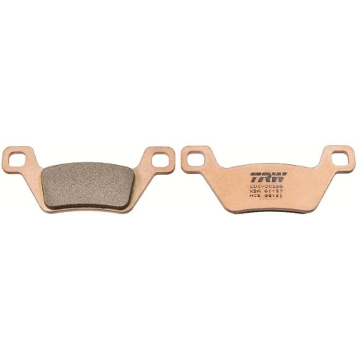 Bremsbelagsatz, Scheibenbremse TRW MCB891SI Sinter Offroad