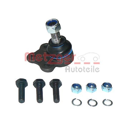 Trag-/F&uuml;hrungsgelenk METZGER 57021218 KIT + f&uuml;r NISSAN OPEL RENAULT, unten
