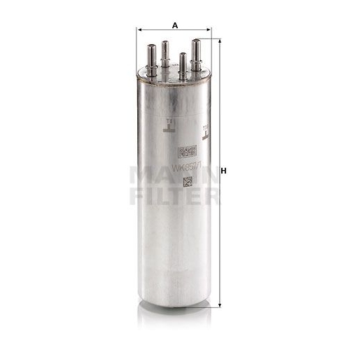 Kraftstofffilter MANN-FILTER WK 857/1 f&uuml;r VAG