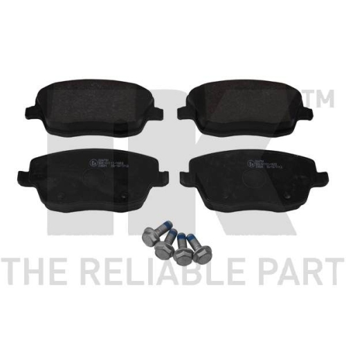 Bremsbelagsatz, Scheibenbremse NK 224791 f&uuml;r SEAT SKODA VW, Vorderachse