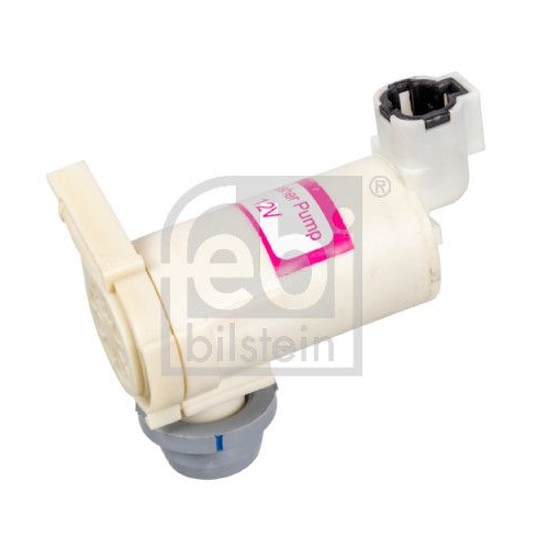 Febi Bilstein 109279 Waschwasserpumpe f&uuml;r Scheiben- und Scheinwerferreinigungsanlage, mit Dichtring, 1 St&uuml;ck