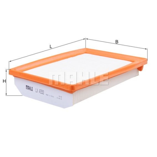 Luftfilter KNECHT LX 4333 f&uuml;r FIAT