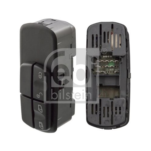 Febi Bilstein 101842 Schaltereinheit f&uuml;r elektr. Fensterheber und Zentralverriegelung , 1 St&uuml;ck