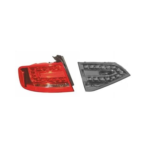 Heckleuchte VAN WEZEL 0327935 f&uuml;r AUDI, links