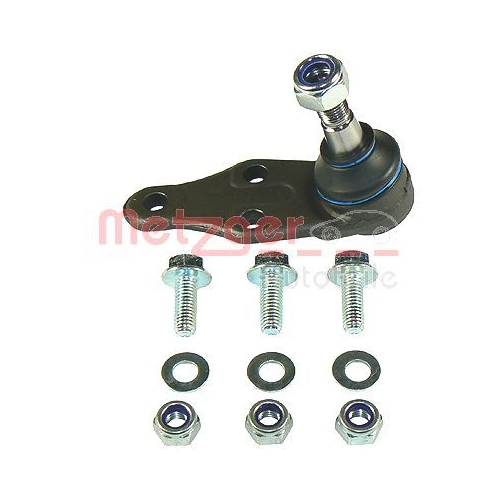 Trag-/F&uuml;hrungsgelenk METZGER 57024418 KIT + f&uuml;r LAND ROVER, Vorderachse links