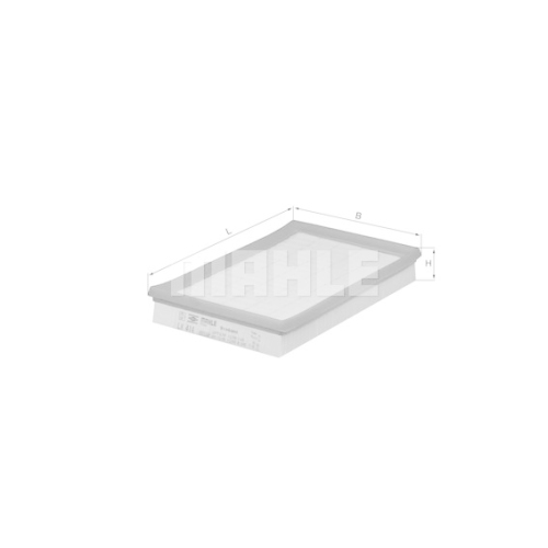 Luftfilter KNECHT LX 414 f&uuml;r GMC OPEL SAAB VAUXHALL