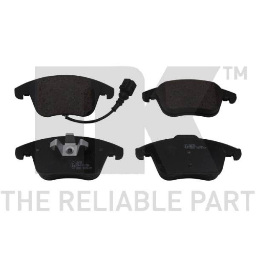 Bremsbelagsatz, Scheibenbremse NK 224795 f&uuml;r AUDI SEAT VW, Vorderachse
