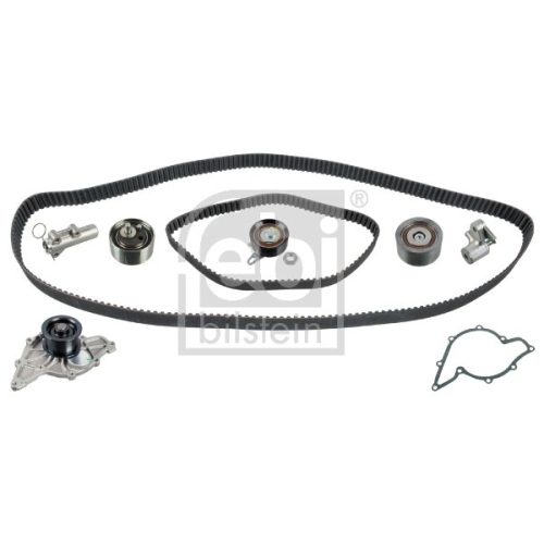 Wasserpumpe + Zahnriemensatz FEBI BILSTEIN 173251 f&uuml;r AUDI VW