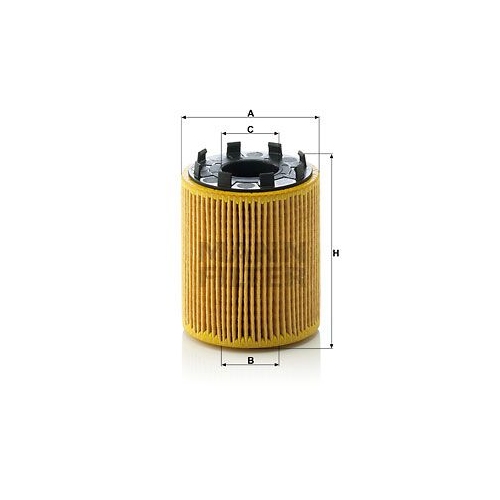 &Ouml;lfilter MANN-FILTER HU 713/1 x f&uuml;r CHRYSLER FIAT FORD OPEL SUZUKI