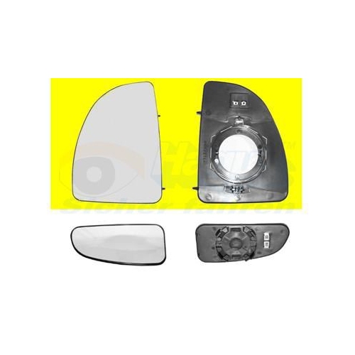Spiegelglas, Au&szlig;enspiegel VAN WEZEL 1747837 * HAGUS * f&uuml;r FIAT / LANCIA, links