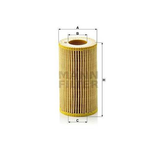 &Ouml;lfilter MANN-FILTER HU 718/1 n f&uuml;r OPEL SAAB GENERAL MOTORS