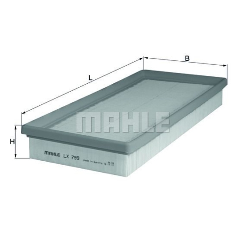 Luftfilter KNECHT LX 799 f&uuml;r FORD