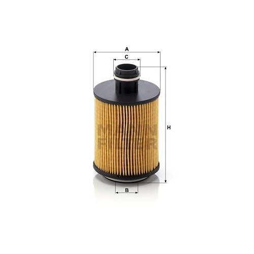 &Ouml;lfilter MANN-FILTER HU 712/11 x f&uuml;r CITRO&Euml;N FIAT FORD PEUGEOT SUZUKI
