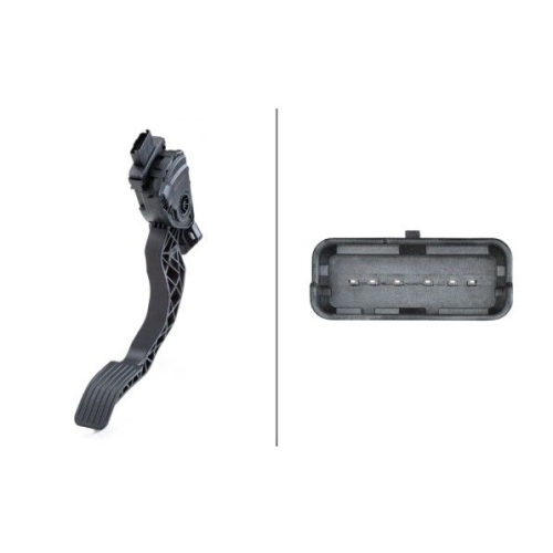 Sensor, Fahrpedalstellung HELLA 6PV 009 949-821 f&uuml;r CITRO&Euml;N PEUGEOT