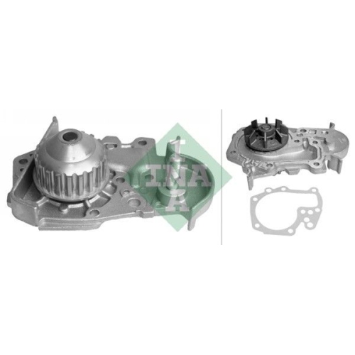 Wasserpumpe INA 538 0021 10 f&uuml;r RENAULT