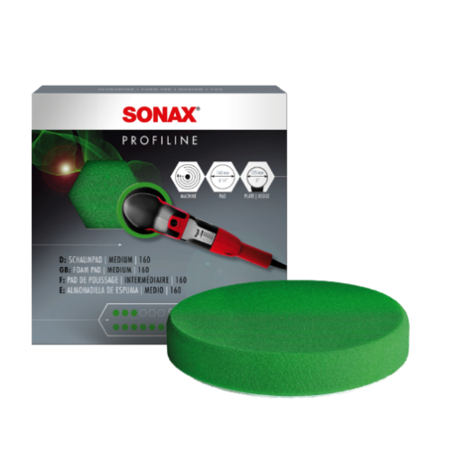 SONAX 04930000 Schaumpad medium 160 1x