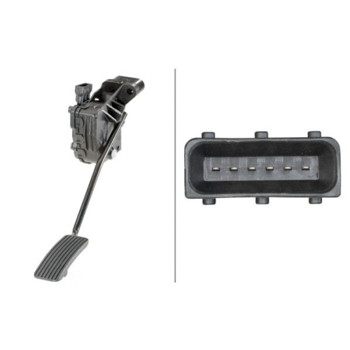 Sensor, Fahrpedalstellung HELLA 6PV 010 946-131 f&uuml;r OPEL VAUXHALL GENERAL MOTORS